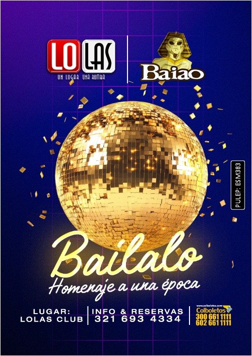 BAILALO HOMENAJE A UNA EPOCA