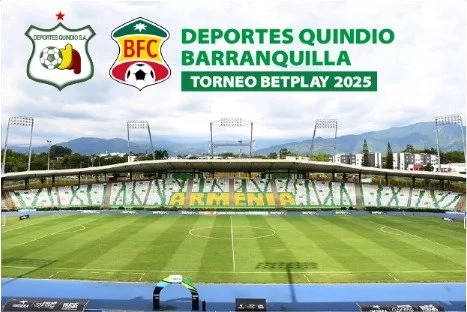DEPORTES QUINDIO VS BARRANQUILLA TORNEO 2025-II