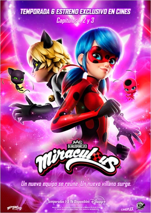 MIRACULOUS: LAS AVENTURAS DE LADYBUG Y CAT NOIR