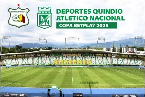 DEPORTES QUINDIO VS ATLETICO NACIONAL COPA 2025-II