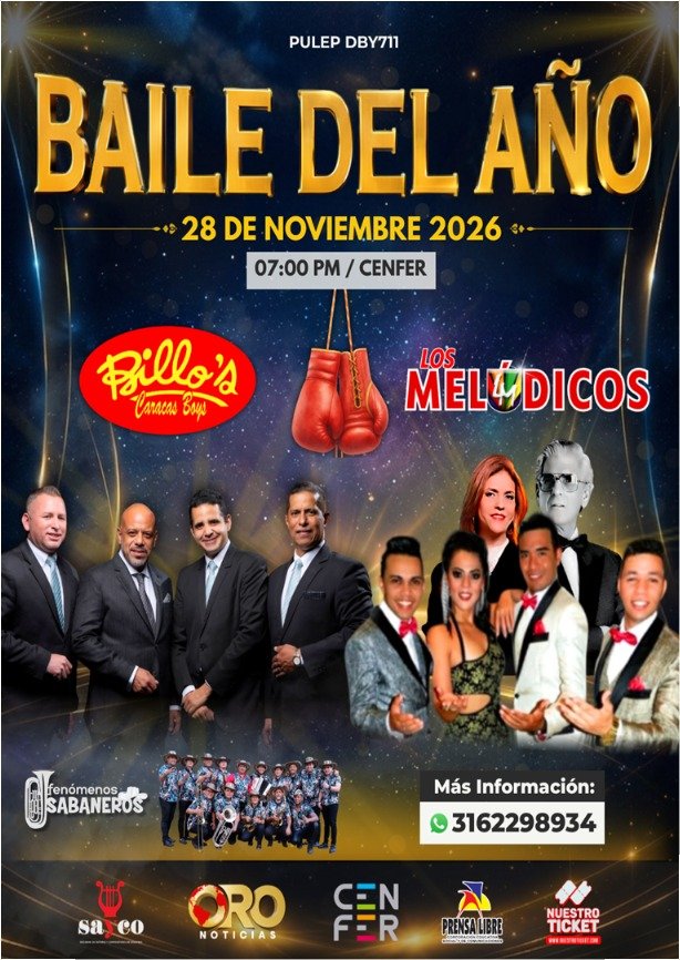 BAILE DEL AÑO 2026