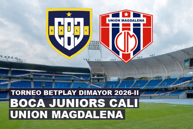 BOCA JUNIORS CALI VS UNION MAGDALENA TORNEO BETPLAY 2026 - II