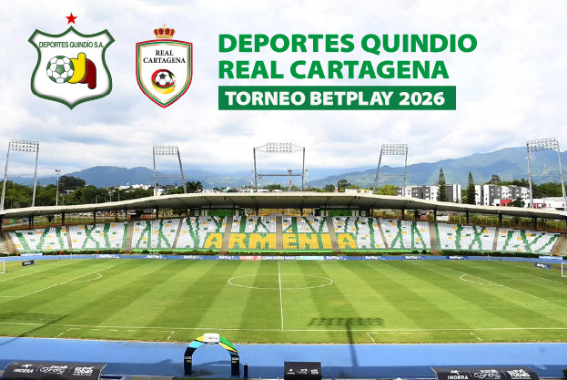DEPORTES QUINDIO VS REAL CARTAGENA TORNEO 2026 - II
